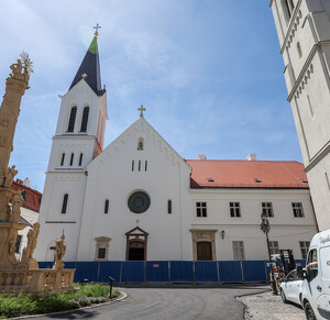 Veszprémi vár - Tejfalussy-ház, Szent István templom és rendház
