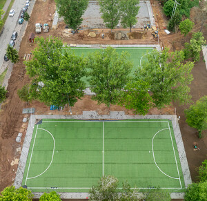 Nyíregyházi Stadion füvesítés