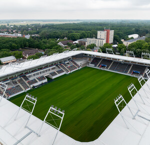 Nyíregyházi Stadion füvesítés