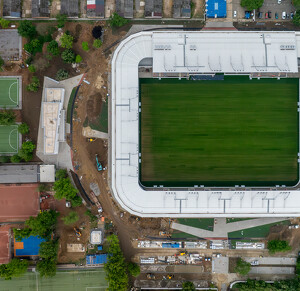 Nyíregyházi Stadion füvesítés