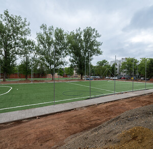 Nyíregyházi Stadion füvesítés