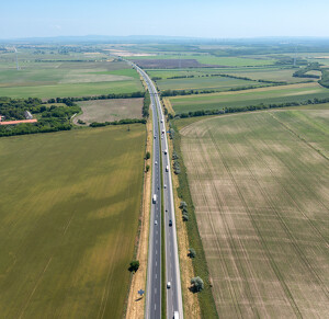 M1 szintrehozási munkák, Bicske, Tata, Ács, Nagyszentjános