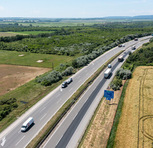 M1 szintrehozási munkák, Bicske, Tata, Ács, Nagyszentjános