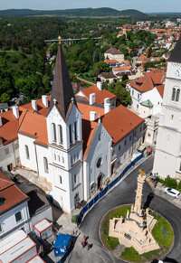 Veszprémi vár - Tejfalussy-ház, Szent István templom és rendház