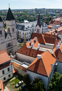 Veszprémi vár - Tejfalussy-ház, Szent István templom és rendház