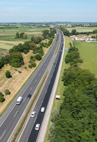 M1 szintrehozási munkák, Bicske, Tata, Ács, Nagyszentjános