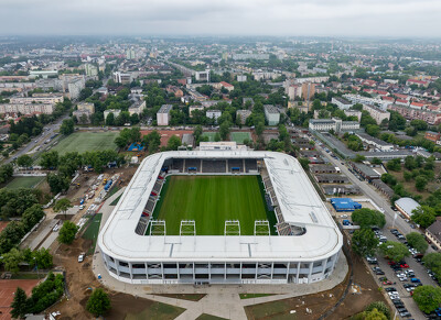 Nyíregyházi Stadion füvesítés