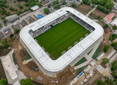 Nyíregyházi Stadion füvesítés