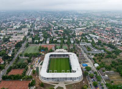 Nyíregyházi Stadion füvesítés