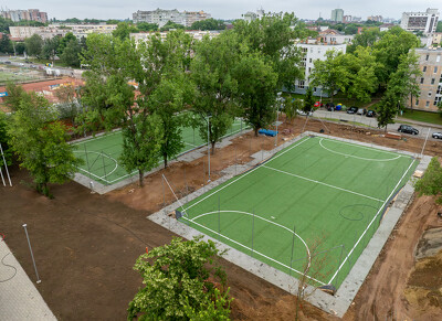 Nyíregyházi Stadion füvesítés