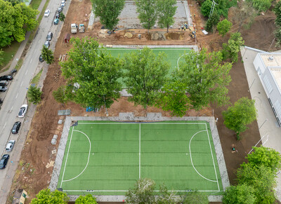 Nyíregyházi Stadion füvesítés