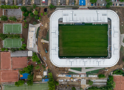 Nyíregyházi Stadion füvesítés