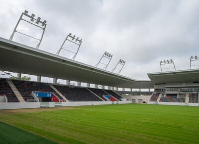 Nyíregyházi Stadion füvesítés