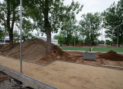 Nyíregyházi Stadion füvesítés