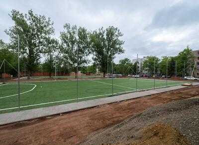 Nyíregyházi Stadion füvesítés