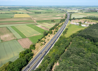 M1 szintrehozási munkák, Bicske, Tata, Ács, Nagyszentjános