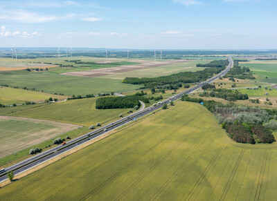 M1 szintrehozási munkák, Bicske, Tata, Ács, Nagyszentjános