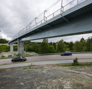 Trondheim (Norvégia) gyalogos-kerékpáros híd