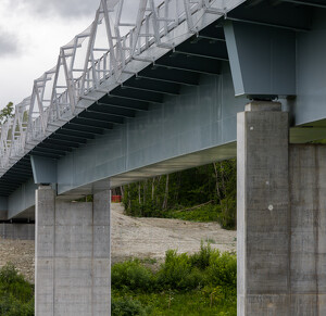 Trondheim (Norvégia) gyalogos-kerékpáros híd