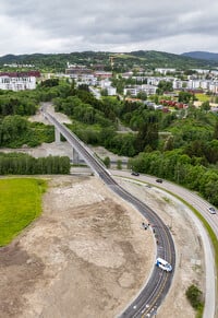 Trondheim (Norvégia) gyalogos-kerékpáros híd