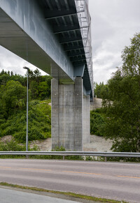 Trondheim (Norvégia) gyalogos-kerékpáros híd