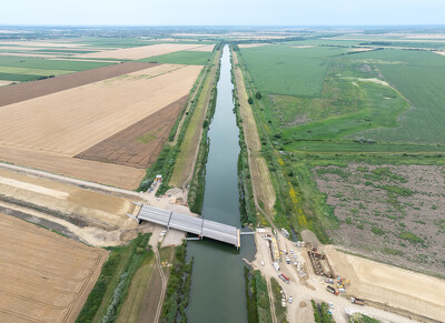 M4 Törökszentmiklós Vadátjáró és Nagykunsági főcsatorna híd 