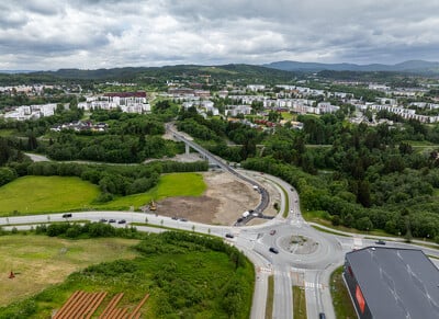 Trondheim (Norvégia) gyalogos-kerékpáros híd