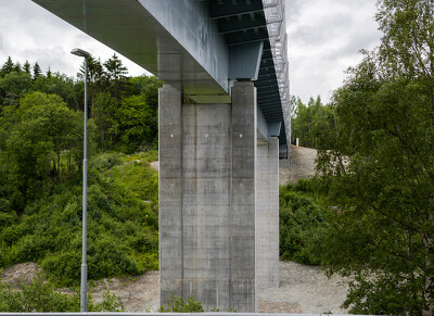 Trondheim (Norvégia) gyalogos-kerékpáros híd