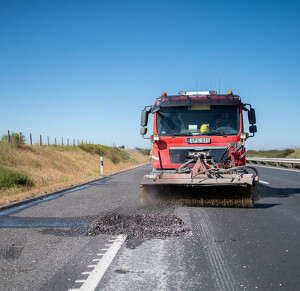 MKIF mintavételezés M1 autópálya