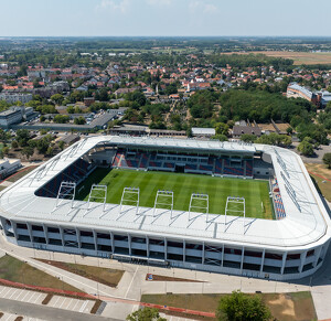 Nyíregyházi stadion végfotózás