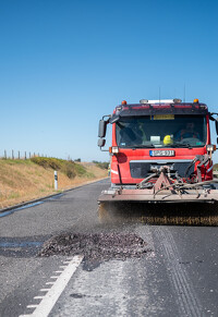 MKIF mintavételezés M1 autópálya