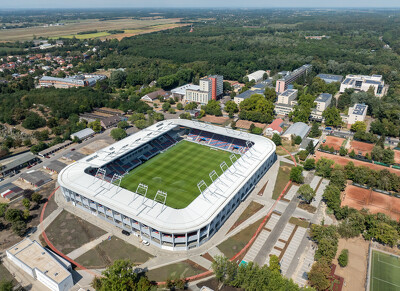 Nyíregyházi stadion végfotózás