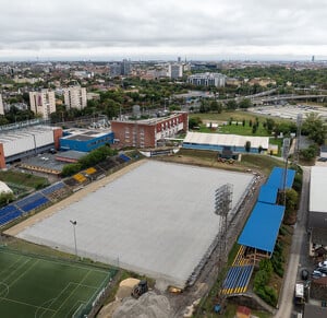 BVSC Stadion pályafűtés