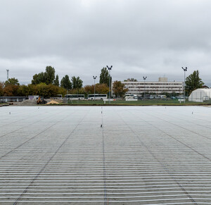 BVSC Stadion pályafűtés