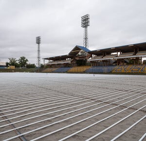 BVSC Stadion pályafűtés