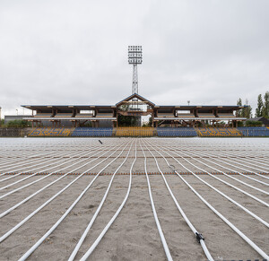 BVSC Stadion pályafűtés