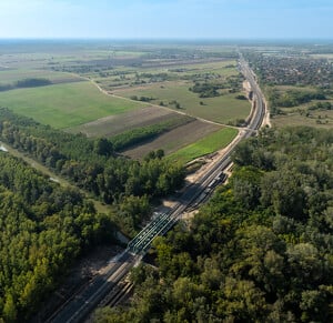 Dunaharaszti, Duna-Tisza csatorna vasúti híd