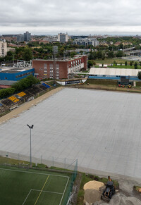 BVSC Stadion pályafűtés