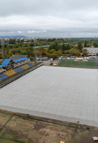 BVSC Stadion pályafűtés