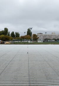 BVSC Stadion pályafűtés