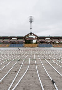 BVSC Stadion pályafűtés