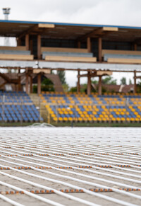 BVSC Stadion pályafűtés