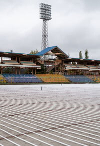 BVSC Stadion pályafűtés