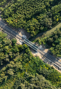 Dunaharaszti, Duna-Tisza csatorna vasúti híd