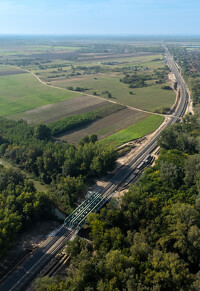 Dunaharaszti, Duna-Tisza csatorna vasúti híd