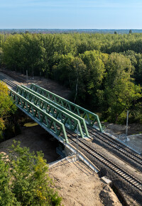 Dunaharaszti, Duna-Tisza csatorna vasúti híd