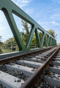 Dunaharaszti, Duna-Tisza csatorna vasúti híd