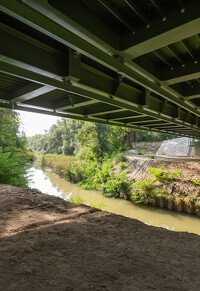 Dunaharaszti, Duna-Tisza csatorna vasúti híd