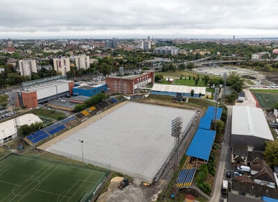 BVSC Stadion pályafűtés