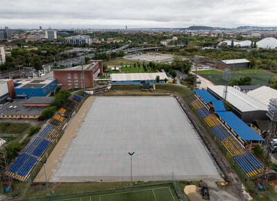 BVSC Stadion pályafűtés